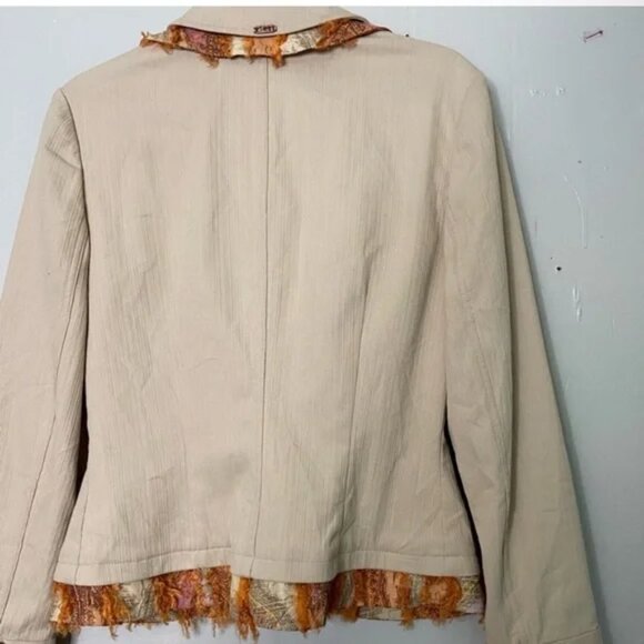 ST. JOHN SPORT by MARIE GRAY Cotton Blend Blazer - Picture 6 of 8